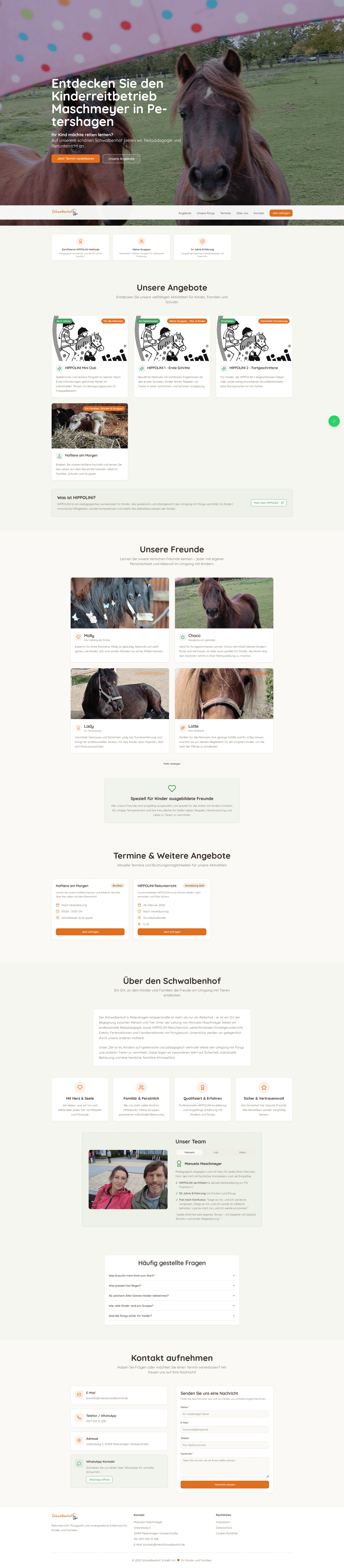 Schwalbenhof Maschmeyer – Website